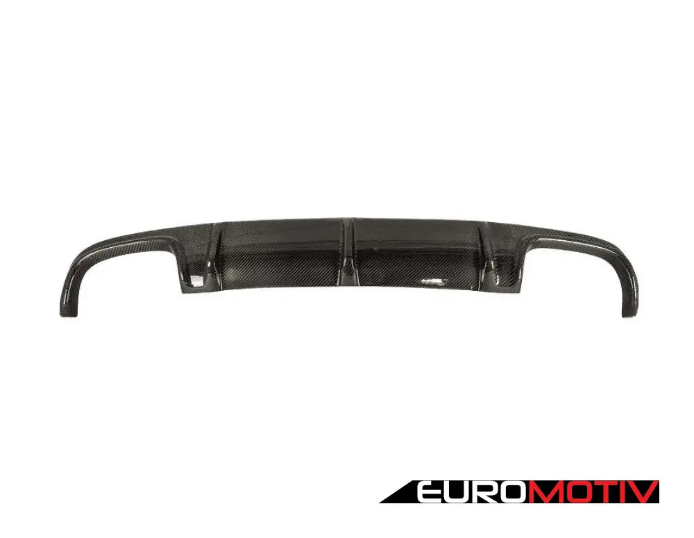 W211 3 Fin Carbon Fiber Rear Bumper Diffuser