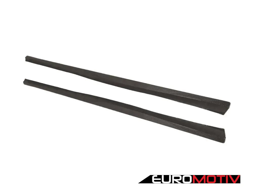 W211 Carbon Fiber Side Skirts Extension Splitters