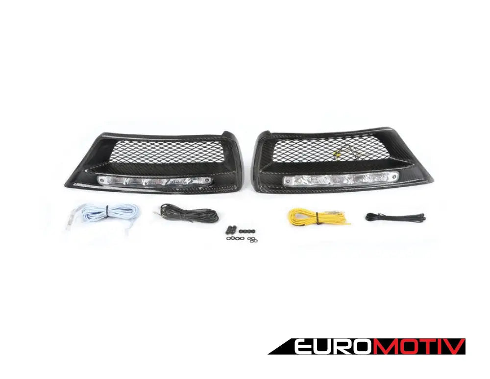 W211 E63 Carbon Fiber Led Daytime Running Lights