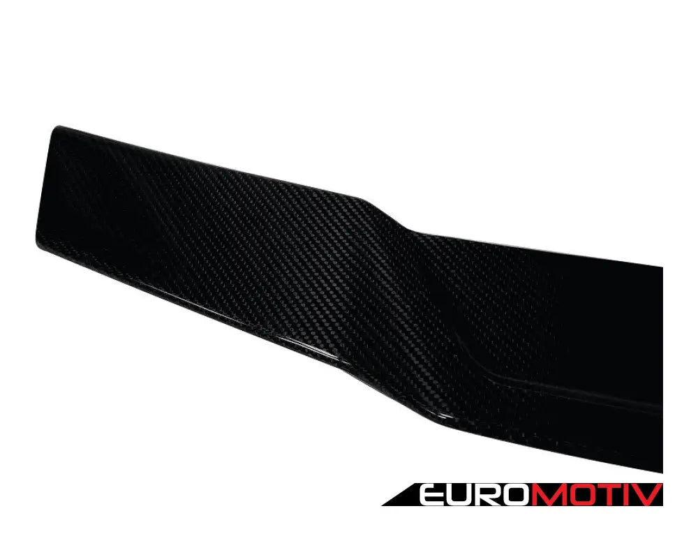 W212 Carbon Fiber Trunk Spoiler