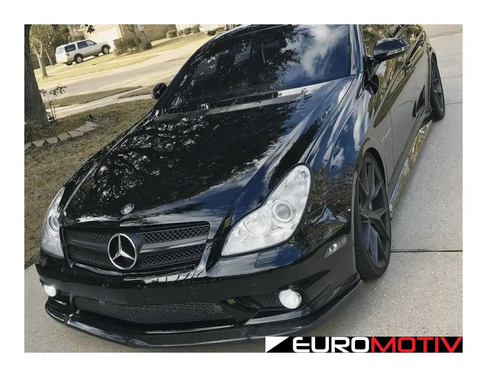 W219 Carbon Fiber Side Skirt Extensions