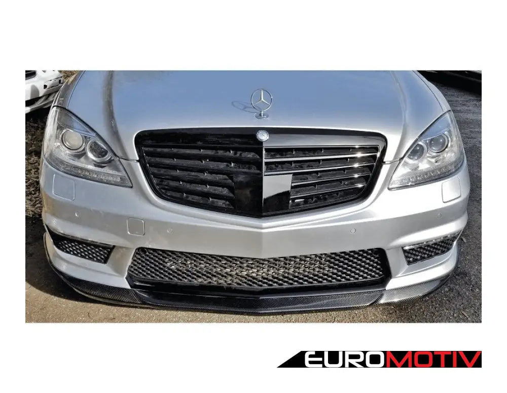 W221 S63 Carbon Fiber Front Lip