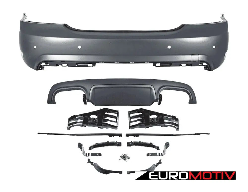 W221 S63 Oe Designed Rear Bumper Conversion Kit - With Parking Sensor Holes