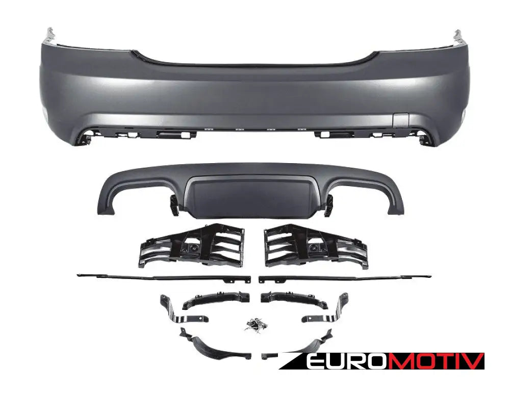 W221 S63 Oe Designed Rear Bumper Conversion Kit - Without Parking Sensor Holes