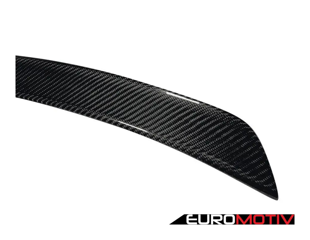 W222 Carbon Fiber Trunk Spoiler