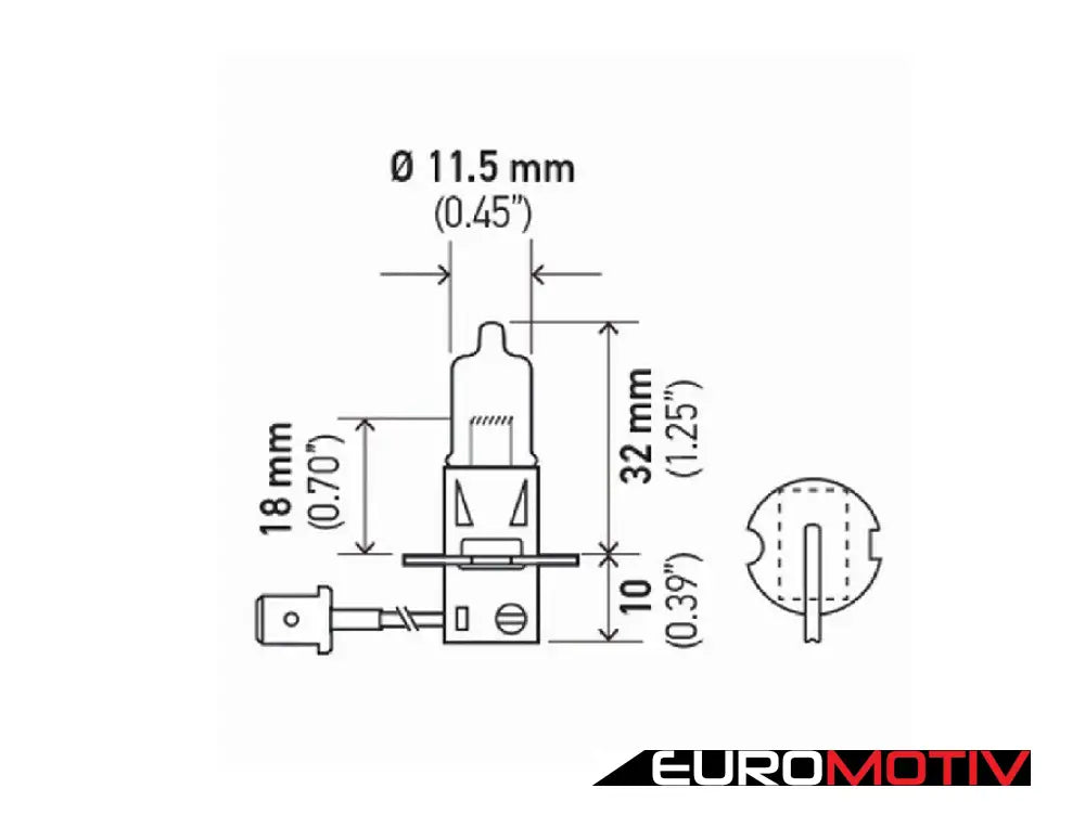 Xtreme Yellow H3 Bulb (55W/12V) - Pair