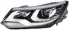 VW Headlight Assembly – Driver Side (Xenon) 5N0941753B – Hella 010748351