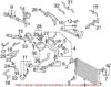 VW Coolant Hose – Oil Cooler to Water Pipe 022121096