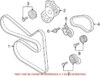 Serpentine Belt Idler Pulley