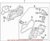 VW Engine Coolant Thermostat 04E121113G