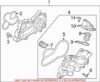 VW Engine Water Pump Housing 04E121116C