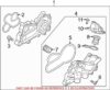 VW Engine Water Pump 04E121600AD