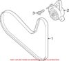 VW Serpentine Belt 04L260849C