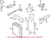 VW Engine Crankshaft Position Sensor 059906433F