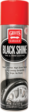 Griots Garage Black Shine Tire and Trim Coating - 15oz (Aerosol)