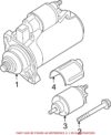 Genuine VW/Audi VW Starter Motor (Rebuilt) 068911024GX