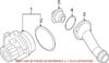 VW Engine Water Pump 06A121012E