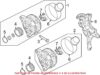 Genuine VW/Audi Alternator Pulley 06A903119
