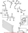 Genuine VW/Audi Water Hose 06F121492L