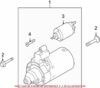 VW Starter Motor (Rebuilt) 06H911021EX