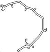 Genuine VW/Audi VW Engine Coolant Pipe 06K121075Q