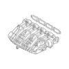 VW Engine Intake Manifold 06L133201EH