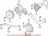 Genuine VW/Audi Engine Water Pump Pulley 06M121031D