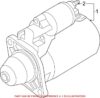 Genuine VW/Audi Starter Motor 079911021GX