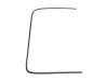 Black Rear Windshield Trim - Right