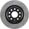 StopTech 09-13 VW CC 3.6L VR6 / 08-09 & 12 Golf R/Golf R32 Drilled Right Rear Rotor