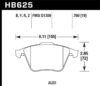 Hawk 2001-2010 Audi S3 European HPS 5.0 Front Brake Pads