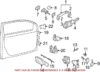 VW Door Lock Cylinder (w/ Housing) 107837167FC