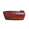 Tail Light Assembly – Driver Side (Outer) (LED) (Red – Clear – Amber)