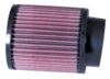 K&N Universal Rubber Filter 3 inch 5 Degree FLG 4 1/2 inch OD 5 inch Height