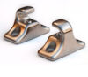 Sun Visor Clip Set, Stainless, 944/968 (85-95)