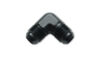 Vibrant -4AN 90deg Flare Union Fitting - Aluminum