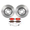Audi Brake Kit – Pads and Rotors Front (320mm) (Ceramic) 8R0698151A – Brembo 1519512KIT