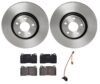 Brembo Brake Pads and Rotors Kit – Front (320mm) (Low-Met)