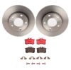 Audi Brembo Brake Kit – Pads and Rotors Rear (245mm) (Ceramic) 8E0698451L – Brembo 1535665KIT
