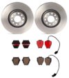 Audi Brake Kit – Pads and Rotors Front (321mm) (Ceramic) 8E0615301AD – Brembo 1548884KIT