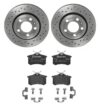 Brembo Brakes Kit – Pads and Rotors Rear (256mm) (Xtra) (Low-Met)