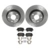 Brembo Brakes Kit – Pads and Rotors Rear (286mm) (Xtra) (Low-Met)