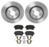 Audi Brembo Brake Kit – Pads and Rotors Rear (300mm) (Xtra) (Low-Met) 8K0698451G – Brembo 1564552KIT