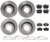 Brembo Brake Pads and Rotors Kit – Front and Rear (318mm/299mm) (Low-Met)