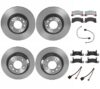 Brembo Brake Pads and Rotors Kit – Front and Rear (350mm/330mm) (Low-Met)