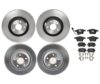 Brembo Brake Pads and Rotors Kit – Front and Rear (340mm/310mm) (Low-Met)