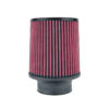 Injen High Performance Air Filter - 3 1/2 Black Oiled Filter 6  Base / 6 7/8 Tall / 5 1/2 Top