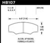 Hawk CP2361/CP3228/CP5104/CP5144 AP Racing DTC-70 Brake Pads