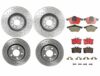 Audi Brake Kit – Pads and Rotors Front and Rear (312mm/256mm) (Xtra) (Ceramic) 8N0615601B – Brembo 1634172KIT