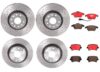 VW Brakes Kit – Pads & Rotors Front and Rear (312mm/282mm) (Xtra) (Ceramic) 5Q0615601G – Brembo 1635114KIT